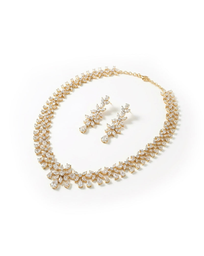 Designer Gemstone Necklace Set | Zeya Luxe Jewels