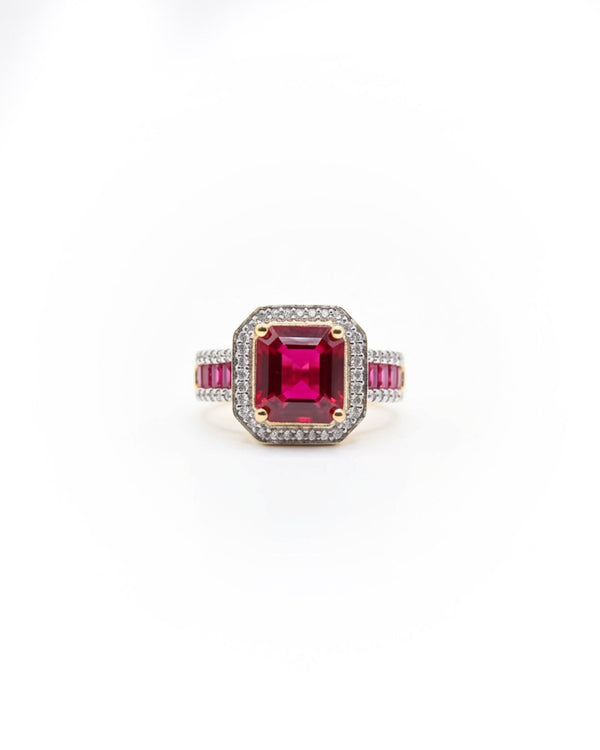 Classic Ruby stone ring