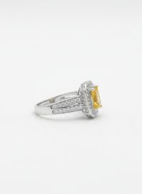 Classic Gemstone Silver Ring | Zeya Luxe Jewels