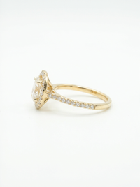 Oval Stud Gemstone Silver Ring | Zeya Luxe Jewels