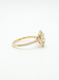 Oval Stud Gemstone Silver Ring | Zeya Luxe Jewels