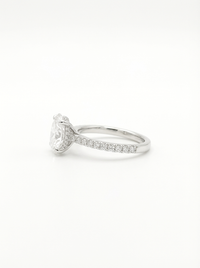 Oval Stud Gemstone Silver Ring II | Zeya Luxe Jewels